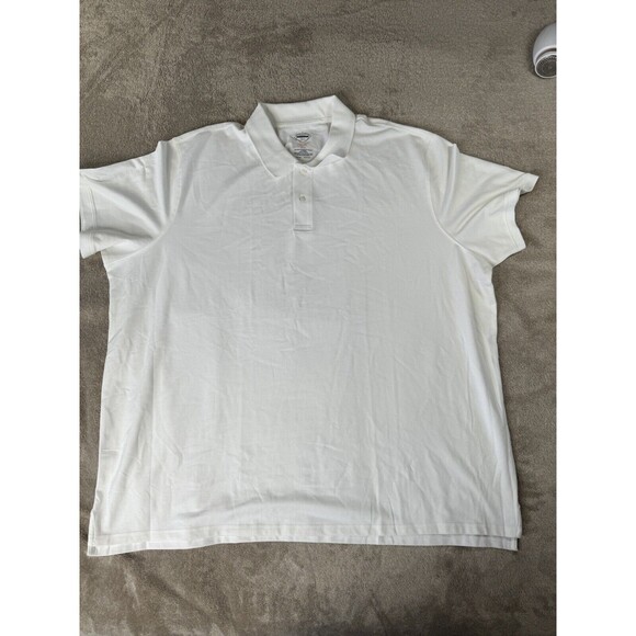 St. John's Bay Other - st johns bay Men’s Polo Shirt,comfort Stretch,white ,size 5XL